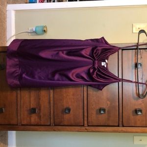 Victorias Secret Purple Silk Night Gown NWT